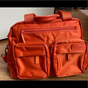 Lipault Paris Plume - 19 Weekender Bag Tangerine